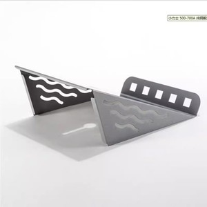 Huibaili Telephone Holder Box <b>Silver</b> White Cold Rolled Steel Modern Simple Commercial Office Use - Product Image 5