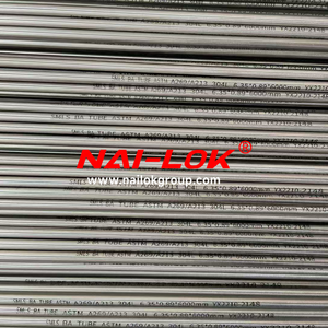 Tube sans soudure recuit brillant NAI LOK en alliage 625, acier inoxydable, 1/4 pouce de diamètre extérieur, haute résistance à la corrosion pour échangeur de chaleur - Product Image 1