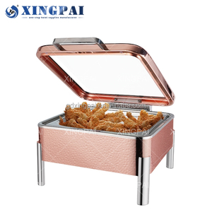 XINGPAI – Ensemble de plats chauffants professionnels en acier inoxydable pour buffet, chauffe-plats pour restaurants à <span class=keywords><strong>Dubaï</strong></span> - Product Image 3
