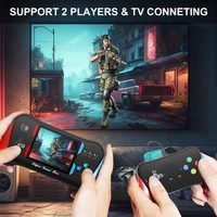 Console de jeu vidéo portable rétro X7M avec plus de 500 jeux d'arcade, écran de 3,5 pouces, joystick 8 bits, connexion TV, manette de jeu électronique