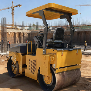 Rullo Vibrante Stradale a Doppio Tamburo YD360H da 3 Tonnellate per Manutenzione di Asfalto e Strade - Product Image 3