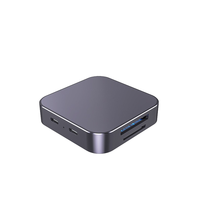 Customized High-Speed USB 3.2 Type-C Port Multifunctional Card Reader External Installation for TF/SD/CFast/CFexpress Cards