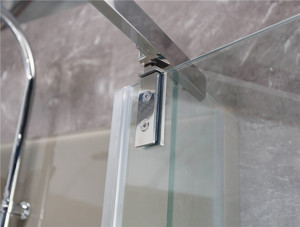 Không khung gấp ướt phòng tắm Màn hình bồn tắm phân vùng vòi hoa sen Bảng điều khiển - Product Image 4