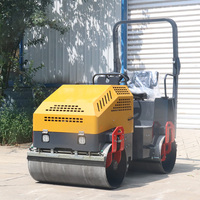 Rouleau compresseur vibratoire à grand rayon d'action, rouleau compresseur routier de 5 tonnes, petit rouleau compresseur hydraulique à monter
