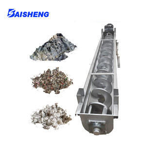 Chất lượng cao shaftless vít băng tải Hiệu quả xử lý nước thải nhà máy bùn truyền đạt thiết bị - Product Image 4