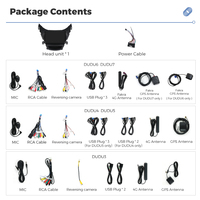 MEKEDE DUDU7 Android Auto, Radio de Audio para Auto con Pantalla 2K, Carplay, Navegación GPS, Reproductor Multimedia para Auto, para Hyundai Elantra 2011-2016