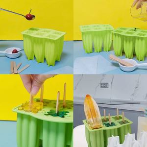 แม่พิมพ์ไอศกรีมซิลิโคนเกรดอาหารรูปดาว 6 ช่อง พร้อมฝาปิด สำหรับเด็ก - Product Image 3