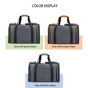 Ba lô thú cưng nhỏ gọn, gấp gọn được, di động, dành cho mèo và chó, kiểu dáng ngoài trời, họa tiết động vật - Product Image 5