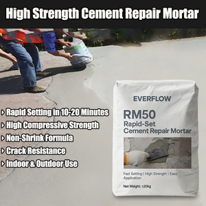 Mortero de Reparación de Cemento de Alta Resistencia de 65MPa, Entrega Rápida, Compuesto de Reparación <span class=keywords><strong>Autonivelante</strong></span> <span class=keywords><strong>para</strong></span> <span class=keywords><strong>Concreto</strong></span> Roto - Product Image 1