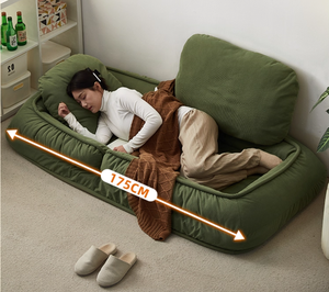 ที่นอนสุนัขแบบทันสมัยเตียงโซฟาคนขี้เกียจพับได้ทาทามิเก้าอี้เลานจ์นุ่มสบาย Sofa173da เดี่ยวขนาดเล็ก - Product Image 5