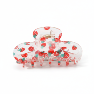 Tending moda artigli per capelli 5cm di cristallo acrilico in rilievo in metallo accessori per ragazze bambini vendita calda all'ingrosso con materiale di perle - Product Image 2