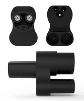 Adaptateur TESLA vers CCS1 et TESLA vers CCS2 pour station de charge rapide DC pour véhicules électriques/pile de charge/chargeur, MAX 400A 1000 VDC