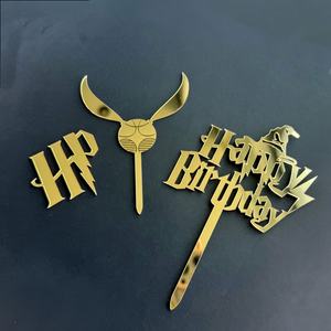 Birthday Acrylic <strong>Cake</strong> <strong>Decoration</strong> Set - Boys' Birthday Party Supplies <strong>Cake</strong> <strong>Decorations</strong> Topper - Product Image 4