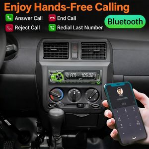 Universal 1 DIN Mp3 FM BT AUX <b>USB</b> Stereo with LED Screen Car Audio Tape Recorder <b>Player</b> - Product Image 3