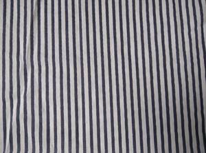 Hermosa raya negra Bloque de mano Patrón de impresión Servilletas de tela de algodón Eventos DE BODA Fiestas en casa Decoración de Navidad Ajustes de mesa - Product Image 3