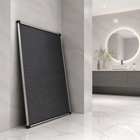 Panneau de toiture moderne en alliage d'aluminium fabriqué en Chine pour villas et hôtels, avec isolation thermique double couche, imperméable et anticorrosion