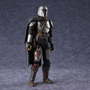 Personalizzato 6 pollici Mandalorian Baby <span class=keywords><strong>Yoda</strong></span> Action Figure nuova condizione PVC modello di plastica giocattolo modello ODM ABS per regalo di intrattenimento - Product Image 4