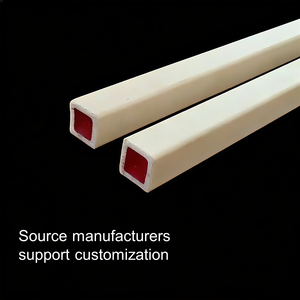 Tube carré en céramique d'alumine de haute pureté 95 99, qualité industrielle, pour applications de décharge corona - Product Image 3