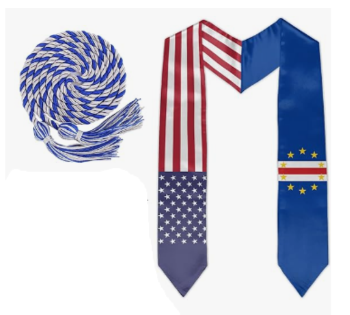 Bandera Estados Unidos Cabo Verde