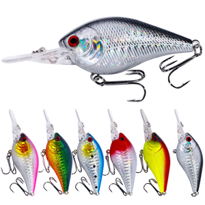 8.8cm 12.5g Yapay Sert Plastik Crank Yemleri Uzun Dil Wobbler Crank Swibait Tatlı Su Tuzlu Su Balıkçılığı için - Product Image 1