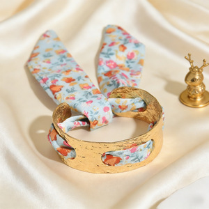 Brazalete de puño ajustable con diseño de leopardo y escote hueco para mujer, estilo <span class=keywords><strong>Wyatt</strong></span>, joyería de muñeca - Product Image 4