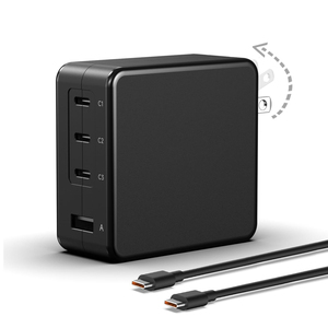 Adaptateur secteur USB-C/A de remplacement 100W, chargeur de batterie rapide pour drone Holy Stone/Skyrover, chargeur GaN 4 ports, mini Chine - Product Image 1