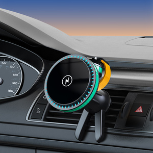 Cargador Inalámbrico Magnético 2 en 1 de 15W Mejorado para Automóvil, Cargador Inalámbrico para Relojes Inteligentes para Rejillas de Ventilación de Automóviles - Product Image 6