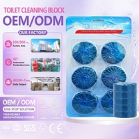 Tablettes nettoyantes automatiques pour toilettes jetables 360EXPRESS |   Nettoyant longue durée pour réservoir de toilettes : Nettoyage sans effort, prévention des taches