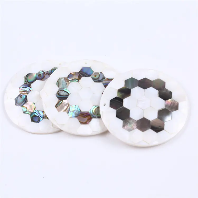 Natürliche Abalone Muschel Perle Bunte Perlmutt Muschel DIY Muschel Schmuck