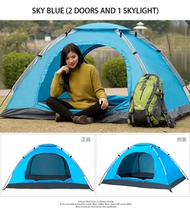 Tienda de Campaña ENJOIN <span class=keywords><strong>Sundome</strong></span> para 2 Personas, de Apertura Automática, Plegable, para Campamento, Senderismo y Pesca al Aire Libre - Product Image 4