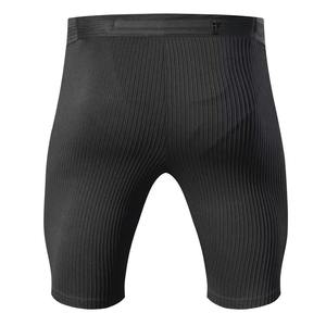 กางเกงรัดรูปวิ่งผู้ชายแบบสกินนี่ ผ้ายืดหยุ่นสูง ซับในอย่างดี สำหรับการฝึกซ้อม แห้งเร็ว เหมาะสำหรับฟิตเนสและวิ่งมาราธอน - Product Image 3