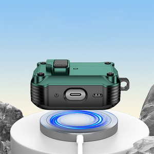 Custodia per auricolari <span class=keywords><strong>AirPods</strong></span> Pro 3 antiurto automatica Pop-up Hard PC TPU custodia per <span class=keywords><strong>AirPods</strong></span> 4 Pro 3 Cover protettiva - Product Image 5
