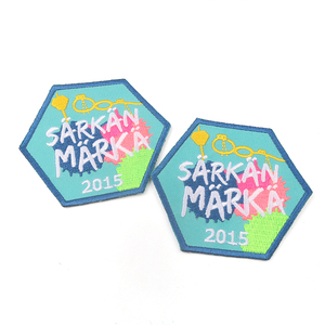 Trung Quốc Bán Buôn 2020 Tùy Chỉnh Thiết Kế Mới Sắt Trên Ủng Hộ Bạc Kim Loại Biên Giới Thêu Dệt Các Bản Vá Lỗi Cho Quần Áo - Product Image 5