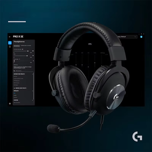 Logitech G PRO X SE Esports Earphones Virtual 7.1 Surround Sound Noise Reduction Dynamic Wire Control Head Mounted for Gamin - Product Image 6