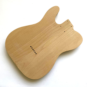 Cuerpo de guitarra personalizado DIY en blanco, de aliso macizo sin acabar, estilo TL para luthier - Product Image 4