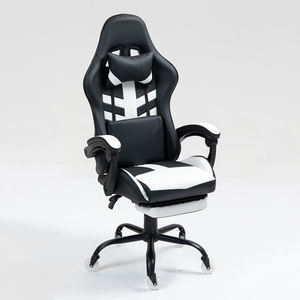 Лучший игровой стул для женщин: массажное кресло для дома с подставкой для ног – идеальный подарок на Рождество - Product Image 5