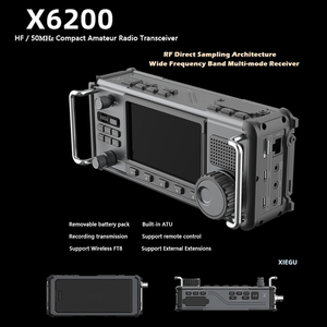 Xiegu X6200 Ultra-<strong>portable</strong> <strong>HF</strong> <strong>Transceiver</strong> <strong>HF</strong>/50MHz Compact-type Amateur Radio <strong>Transceiver</strong> - Product Image 2