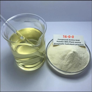 Aminoácidos Orgánicos en Polvo de Proteína por Hidrólisis Enzimática, 80%, Color Amarillo Claro, para <span class=keywords><strong>Aplicaciones</strong></span> Agrícolas Orgánicas - Product Image 1
