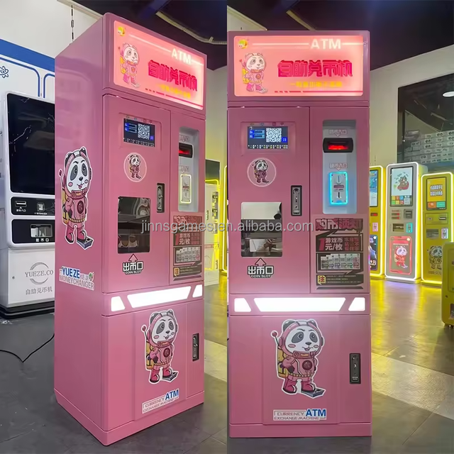 Automatic Coin Dispenser Kiosk Factory Price Vending Machine for Token and Currency Exchange Type