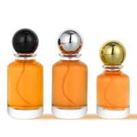 Flacons de parfum et de cosmétiques en verre de luxe uniques et élégants, impression sur écran, capacité personnalisable, OEM/ODM, boîte en cristal incluse