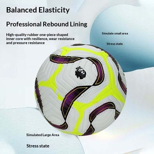 Balón <span class=keywords><strong>de</strong></span> Fútbol Europeo para Adultos, Talla 5, Modelo 2026.1, para Fútbol, Baloncesto, Voleibol, Resistente al Desgaste, Cosido con PU - Product Image 4