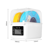 Kotak Pengering Filamen Printer 3D SOVOL SH01 Terlaris, Dilengkapi Kipas yang Ditingkatkan dan Penyangga Spool untuk Penyimpanan Filamen PLA untuk Prototyping