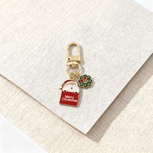 Llaveros Metálicos Navideños de Alta Calidad con Diseño de Santa Claus, Muñeco de Nieve y Árbol de Navidad, Venta al Por Mayor - Product Image 2