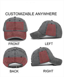 Casquettes de baseball ajustées en maille pour hommes, vierges, personnalisables avec logo, séchage rapide, style Delta Raiders, vente en gros - Product Image 3
