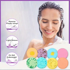 Tratamiento de spa en casa, aromaterapia de aceites esenciales muy perfumados, vaporizadores de ducha relajantes, tabletas - Product Image 3