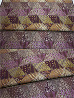 Tissu Jacquard Écologique Occultant Double Face pour Vêtements Hommes et Filles, Brocart Damassé Occultant