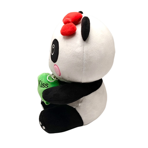 Jouets en peluche <span class=keywords><strong>panda</strong></span> doux et adorables <span class=keywords><strong>de</strong></span> haute qualité en stock, vente en gros directe d'usine en <span class=keywords><strong>Chine</strong></span> - Product Image 3