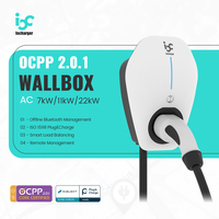 CE 2025 Wallbox Home EV AC-Schnell ladegerät Typ 2 22kW 11kW 7kW 240V 380V 16A 32A für MINI Smart AC-Ladegeräte für Wohngebäude