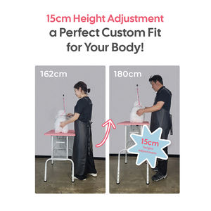 โต๊ะกรูมมิ่งสัตว์เลี้ยงสำหรับสุนัข [HEDYS GROOMING] แบบพับได้ พกพาสะดวก แข็งแรง ทนทาน ผลิตจากเหล็กและไม้อัด คุณภาพพรีเมียม - Product Image 5