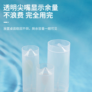 ขวดสเปรย์สำหรับเดินทาง ทรงกระบอก 100 มล. พกพาสะดวก พร้อมมาตรวัดสำหรับของเหลวในการเดินทาง - Product Image 3